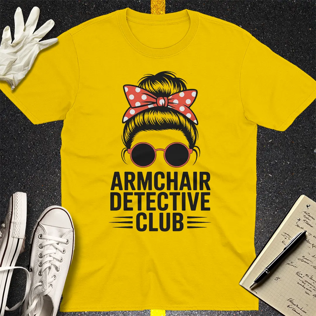 Armchair Detective Club T-Shirt