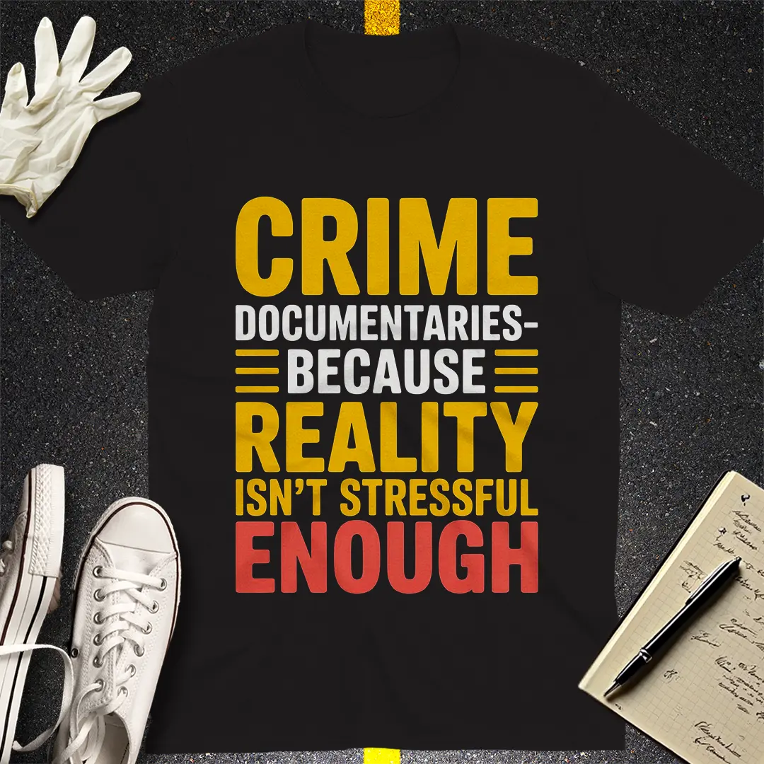 Crime Documentaries T-Shirt