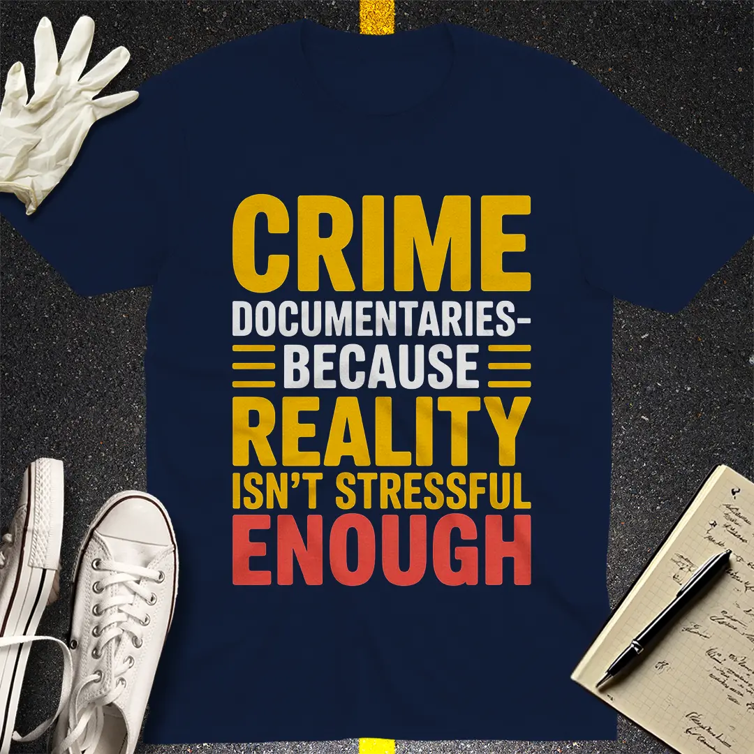 Crime Documentaries T-Shirt