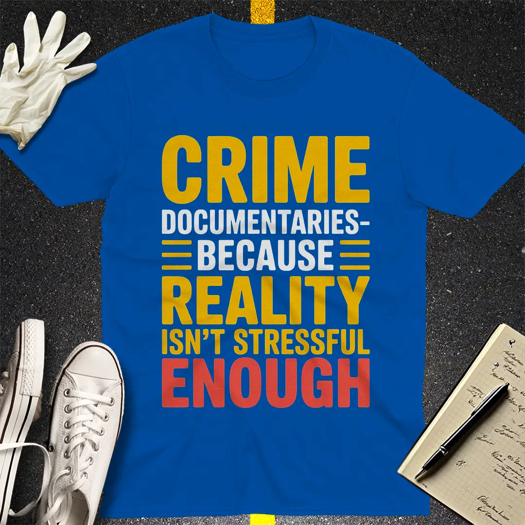 Crime Documentaries T-Shirt