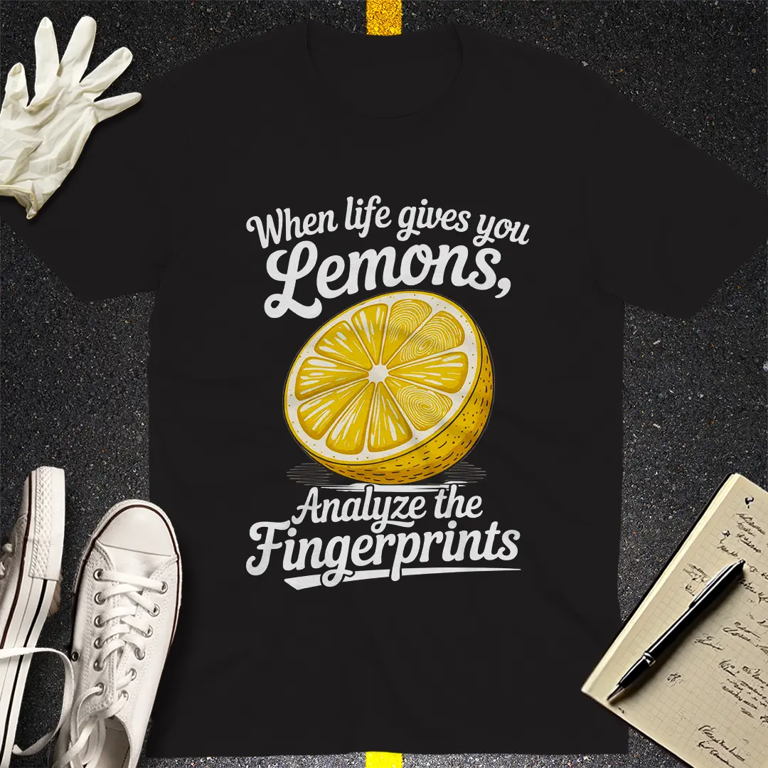 Analyze the Fingerprints T-Shirt
