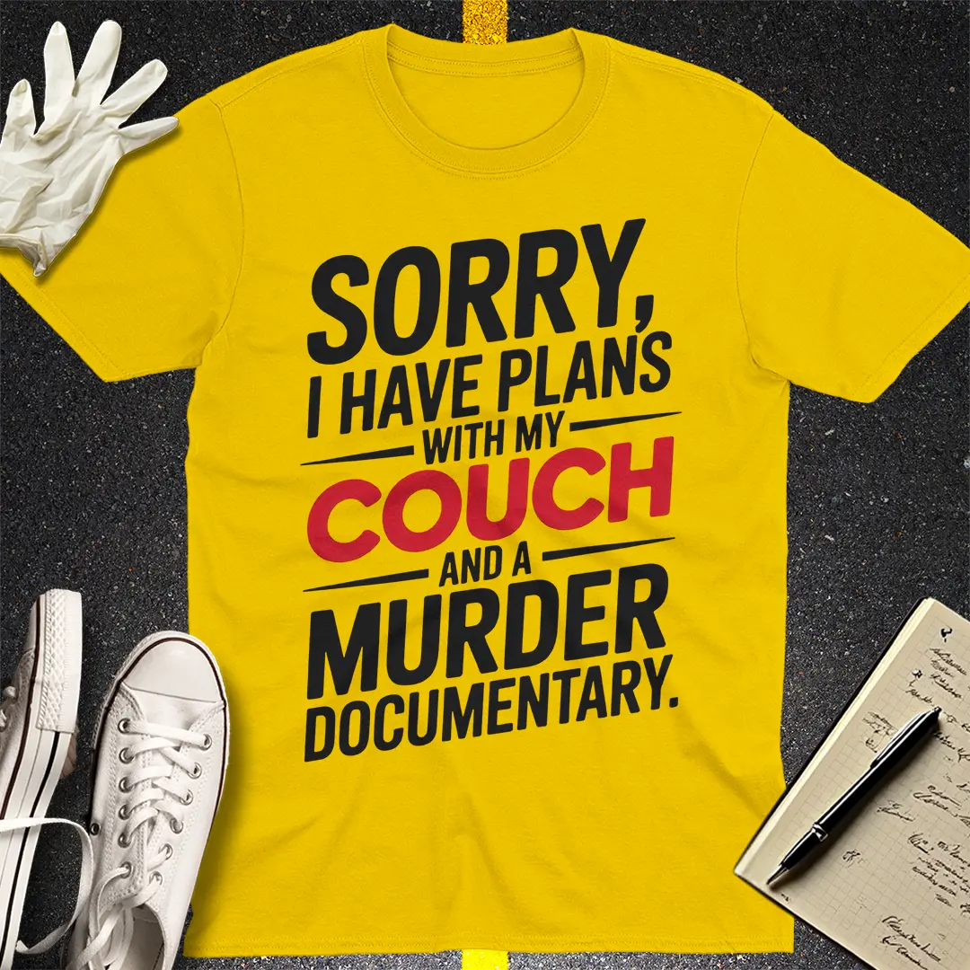 Couch & Crime Night T-Shirt