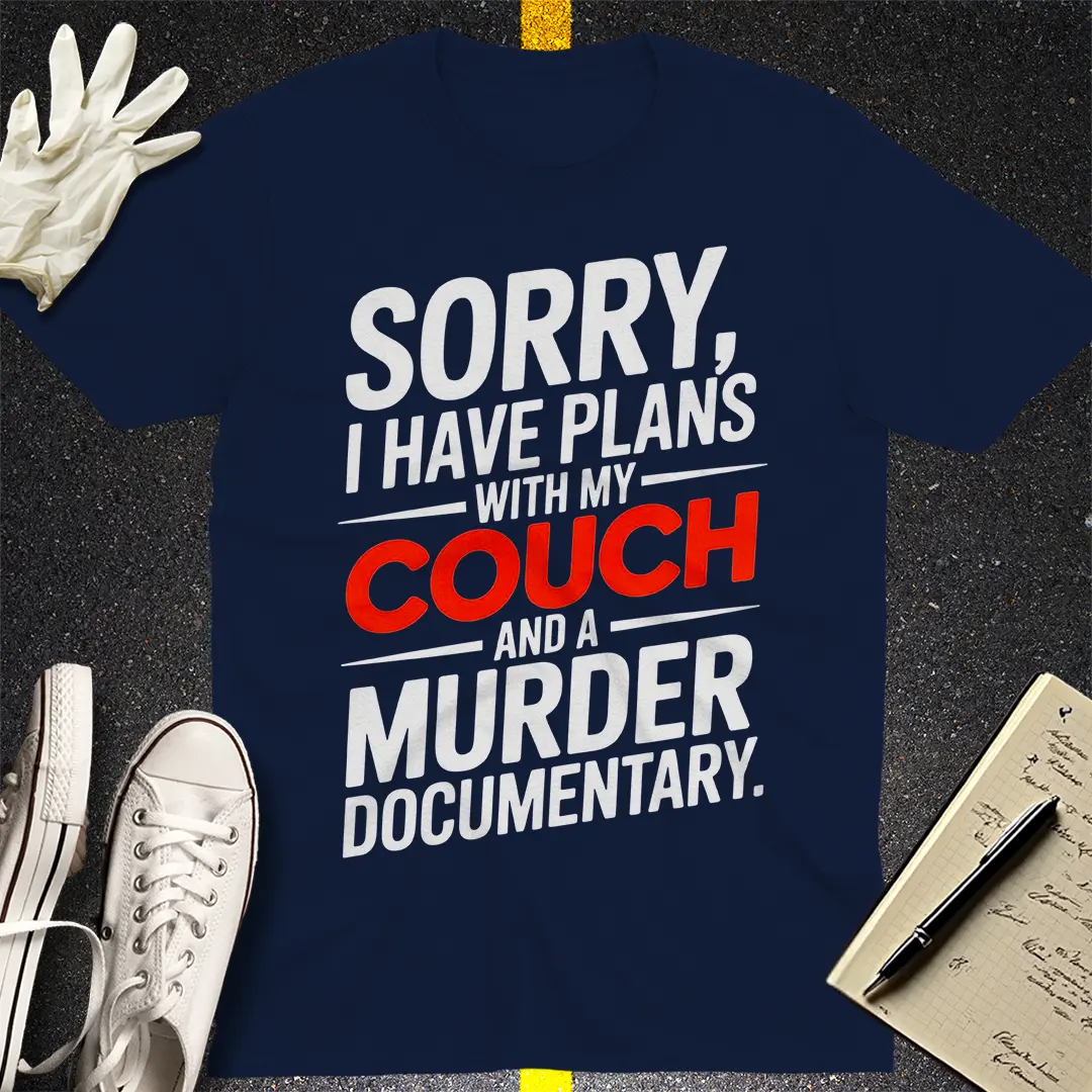 Couch & Crime Night T-Shirt