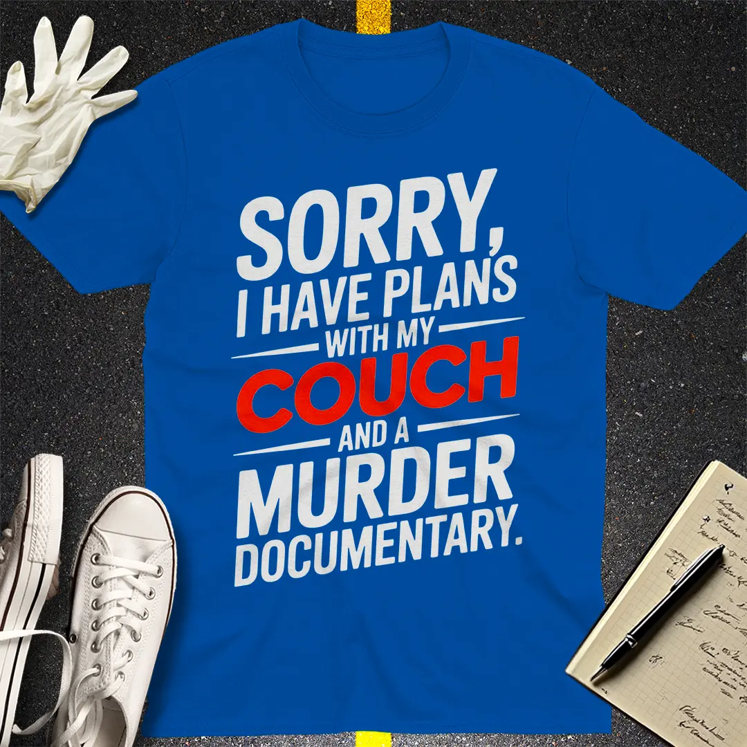Couch & Crime Night T-Shirt