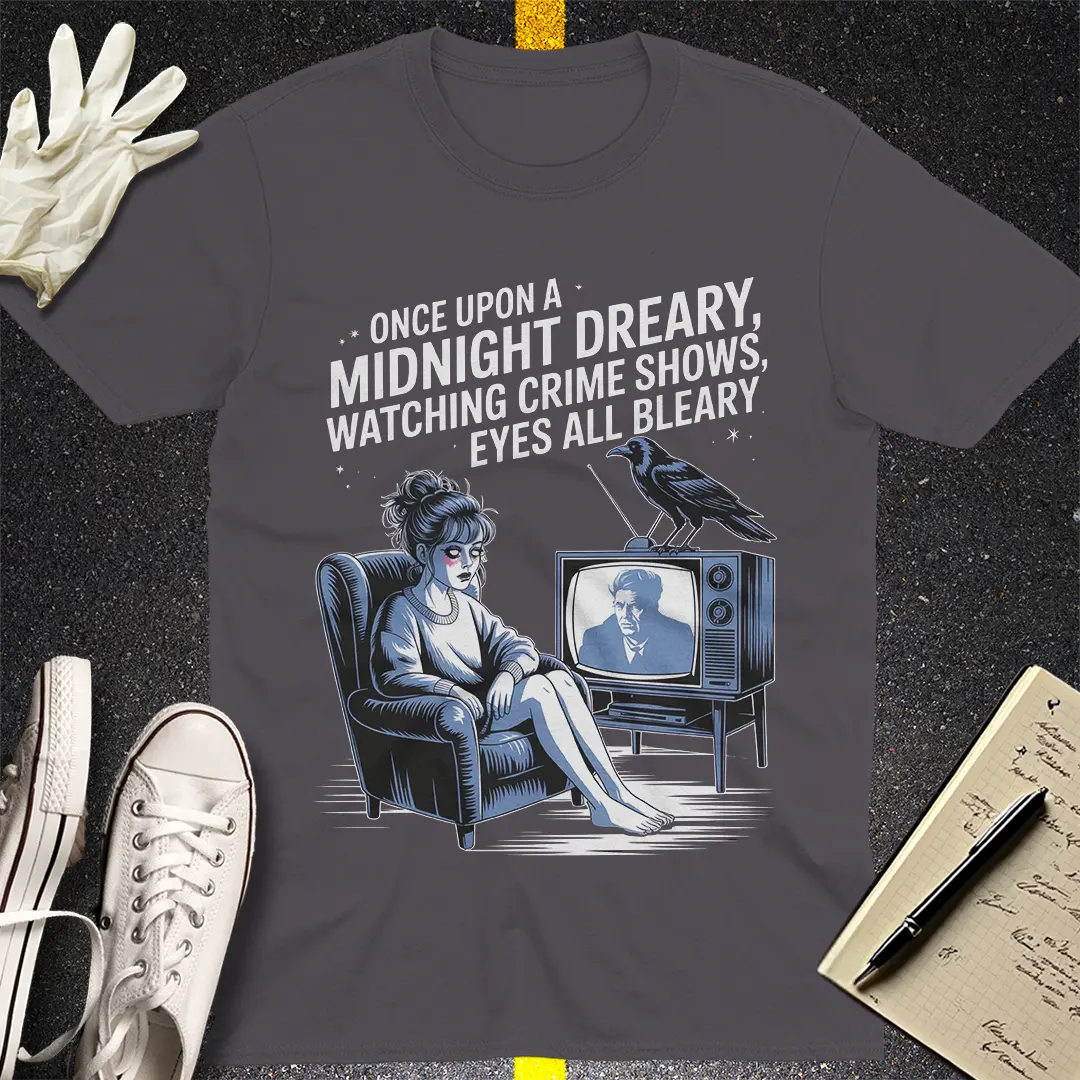 Midnight Dreary Crime Show T-Shirt