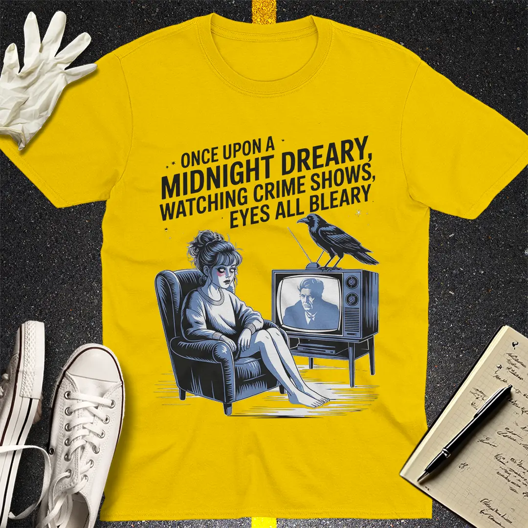 Midnight Dreary Crime Show T-Shirt