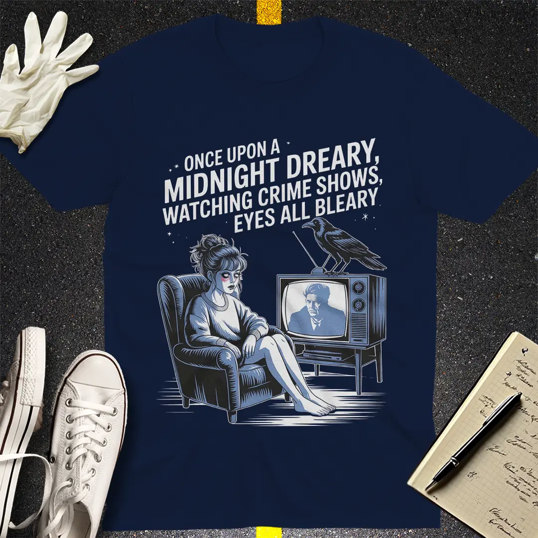Midnight Dreary Crime Show T-Shirt