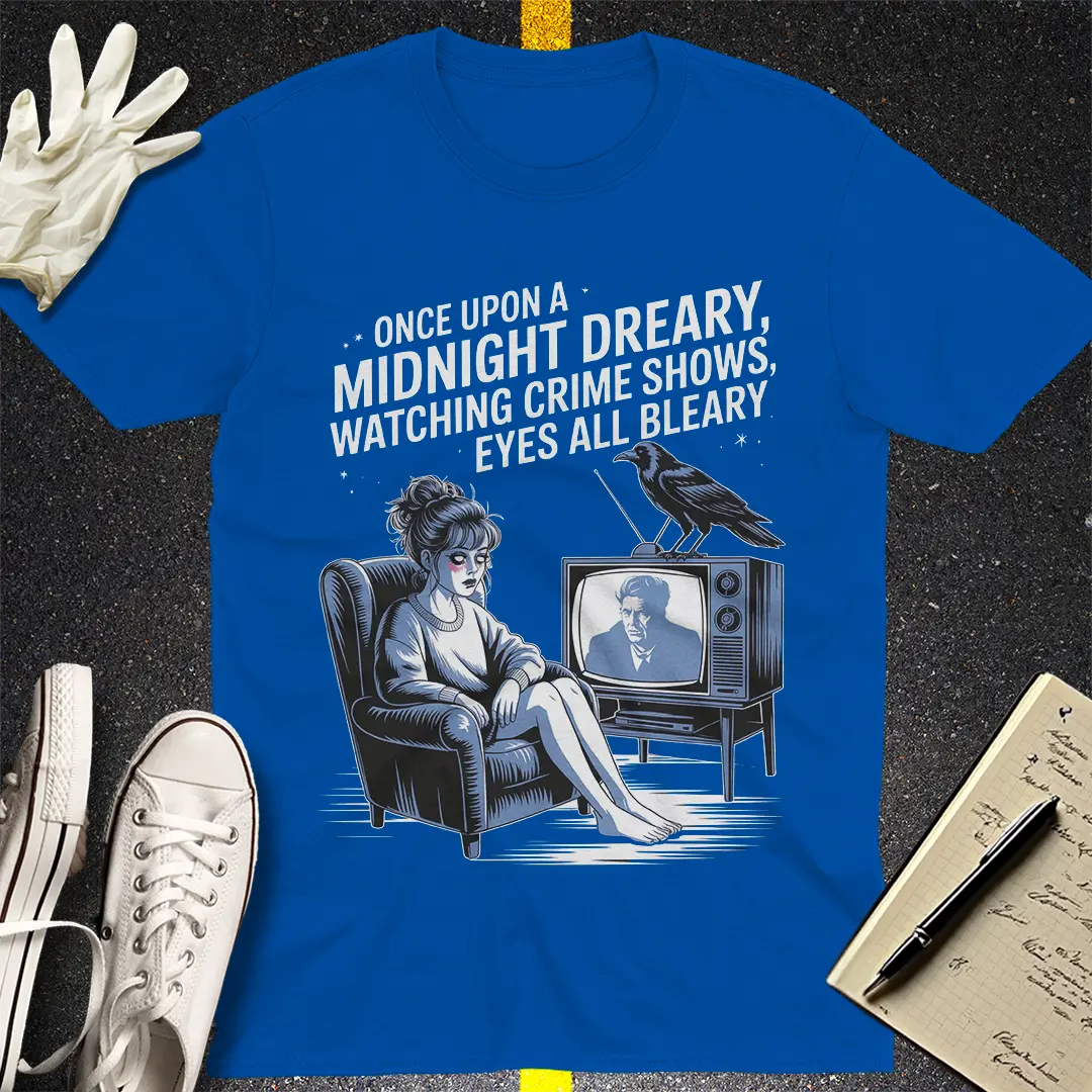 Midnight Dreary Crime Show T-Shirt