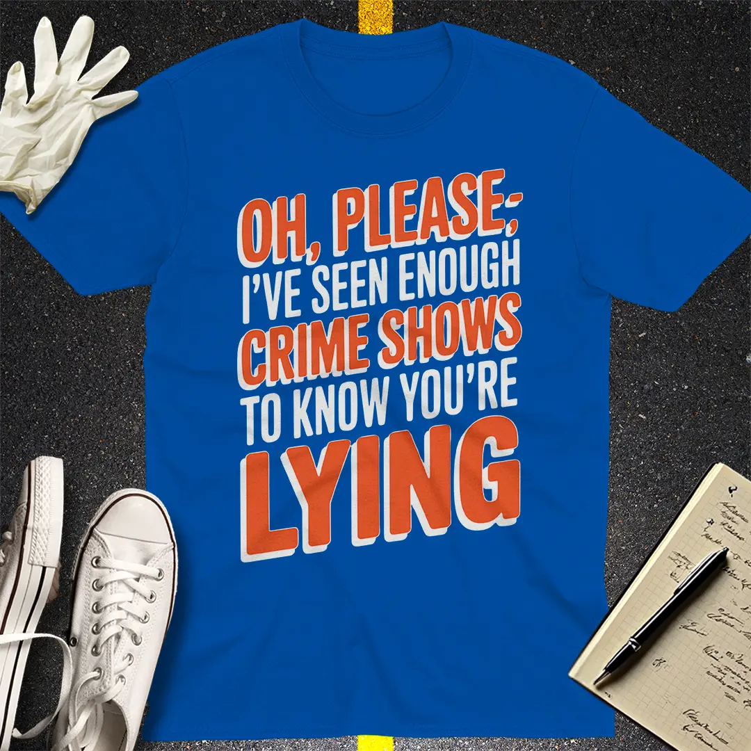 Crime Show Detective T-Shirt