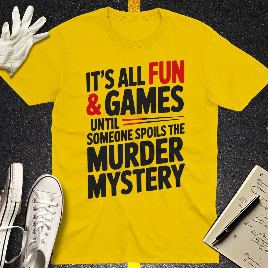 Murder Mystery Spoiler T-Shirt