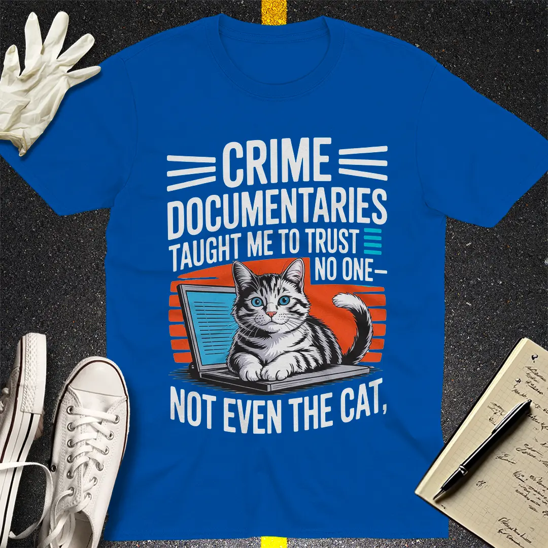 Trust No One Cat T-Shirt