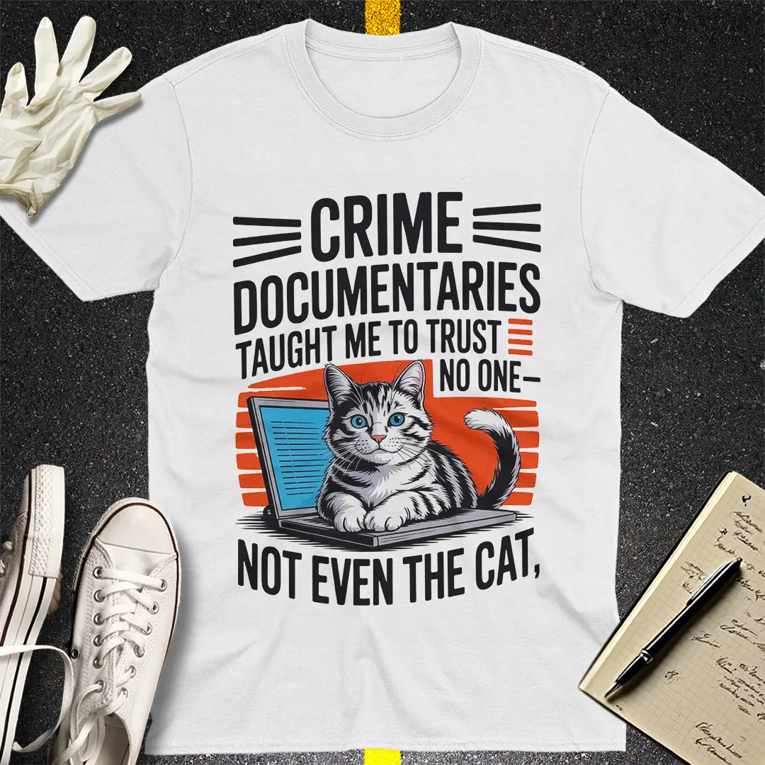 Trust No One Cat T-Shirt