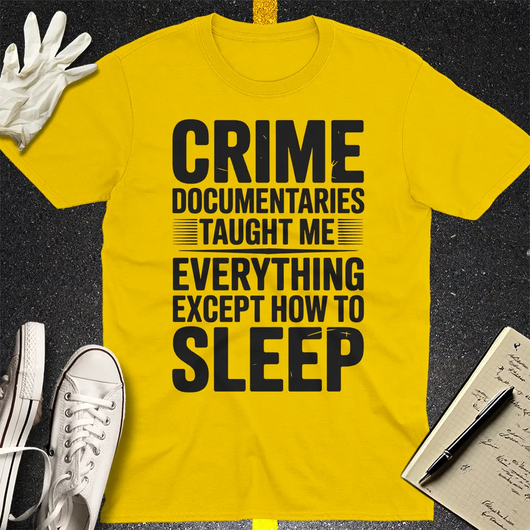 True Crime Insomnia T-Shirt