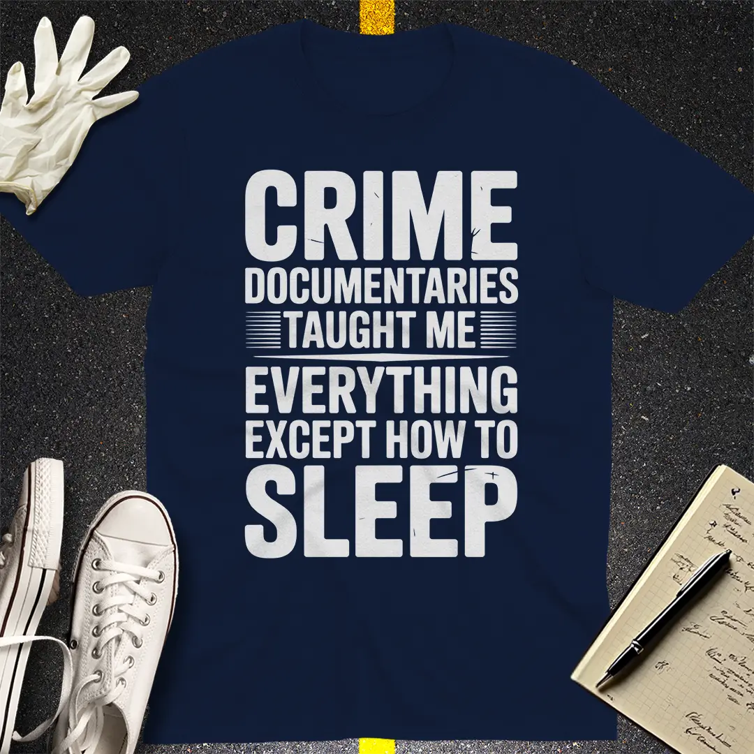True Crime Insomnia T-Shirt