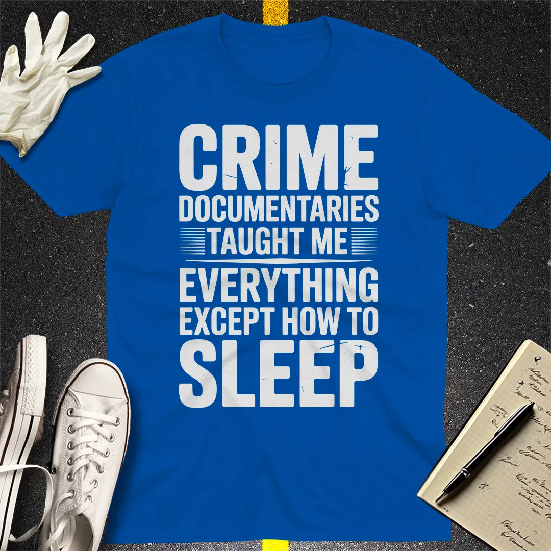 True Crime Insomnia T-Shirt