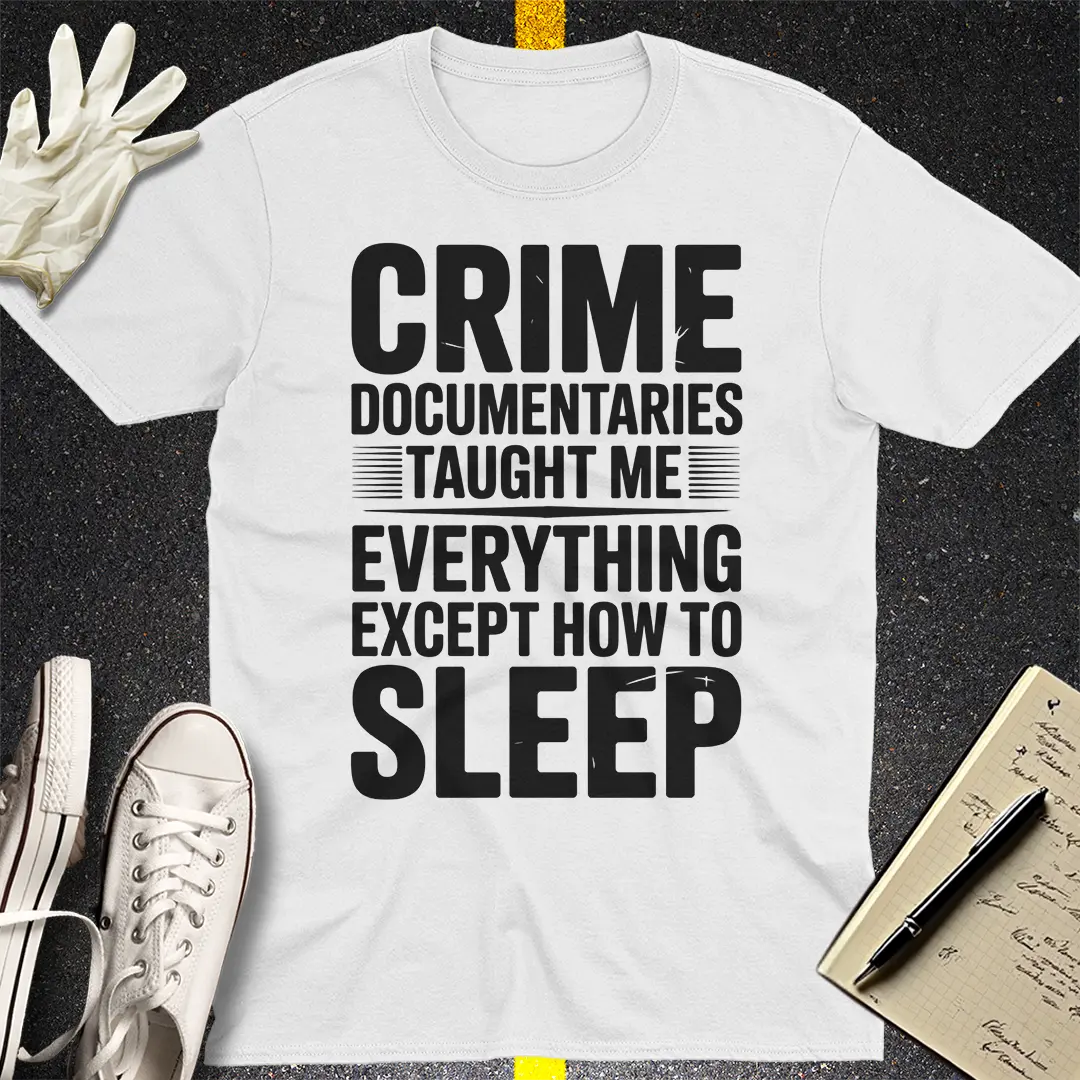True Crime Insomnia T-Shirt