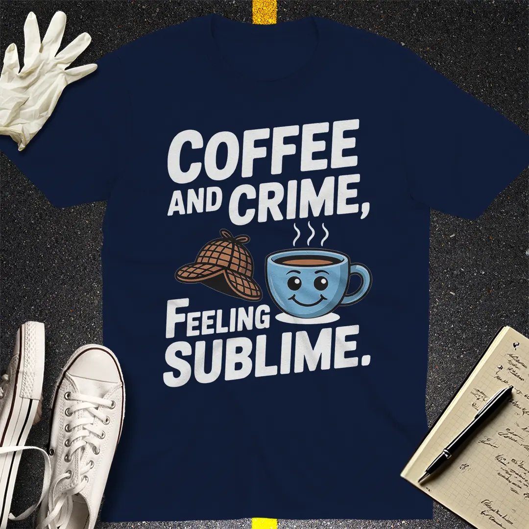 Coffee and Crime T-Shirt