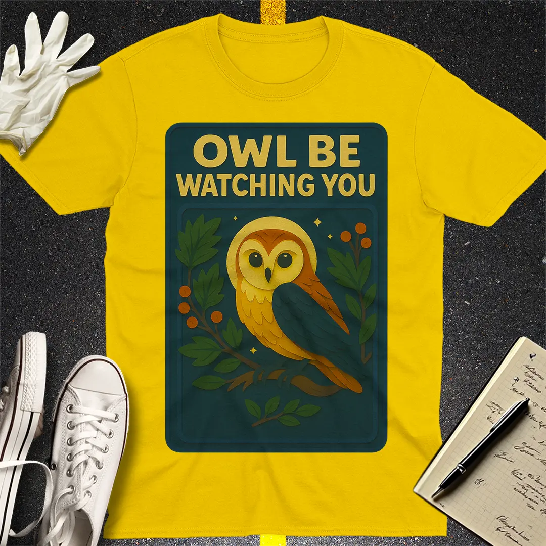 Owl Be Watching You T-Shirt