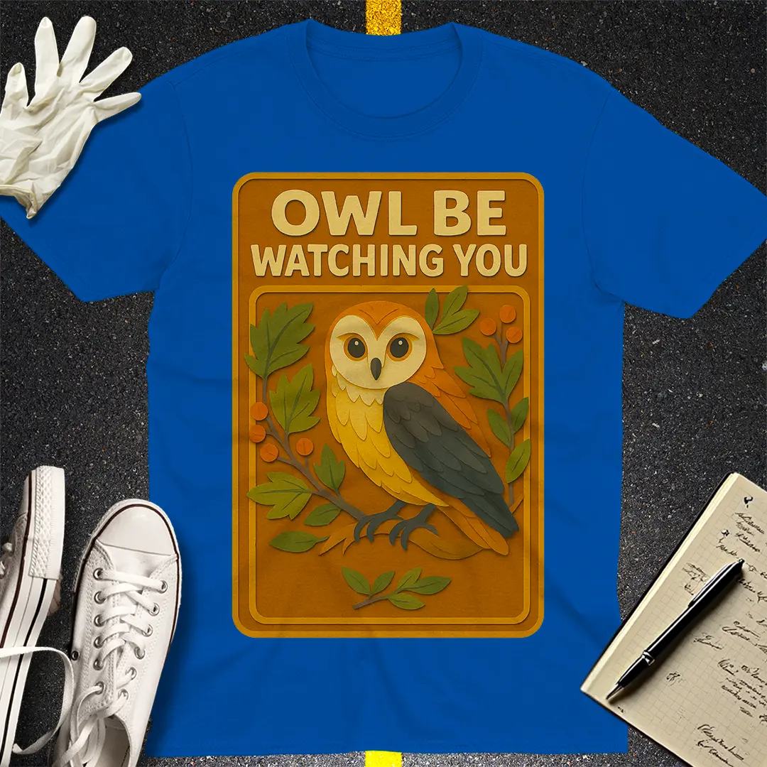 Owl Be Watching You T-Shirt Style001