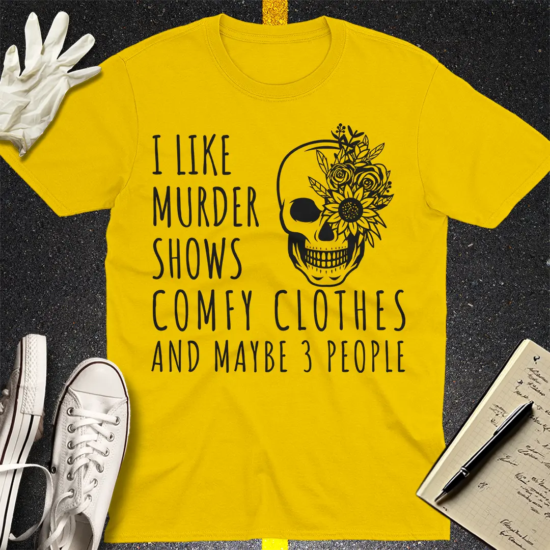 Murder Shows & 3 People T-Shirt Style001