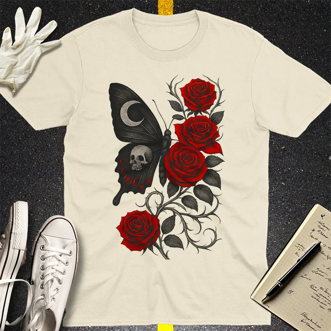 Gothic Rose Reaper T-Shirt