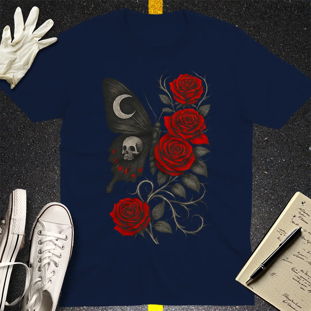 Gothic Rose Reaper T-Shirt