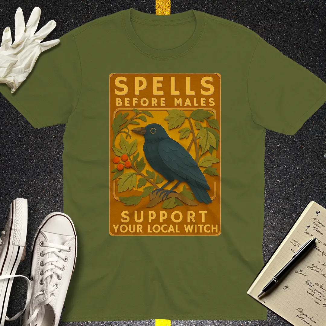 Spells Before Males T-Shirt