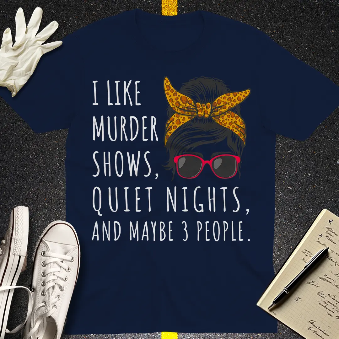 Messy Bun Legal Fun T-Shirt Style003