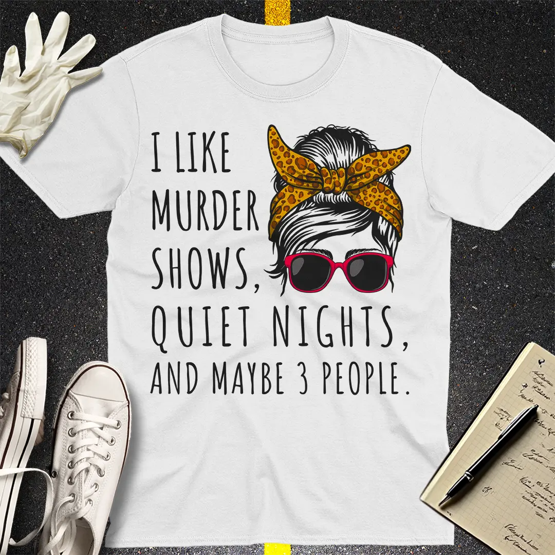Messy Bun Legal Fun T-Shirt Style003