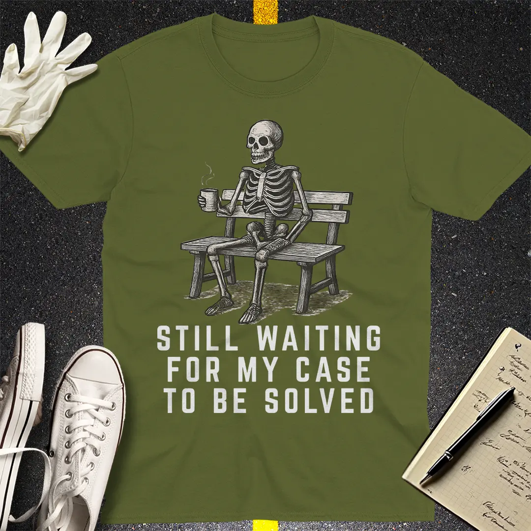 Still Waiting Skeleton T-Shirt