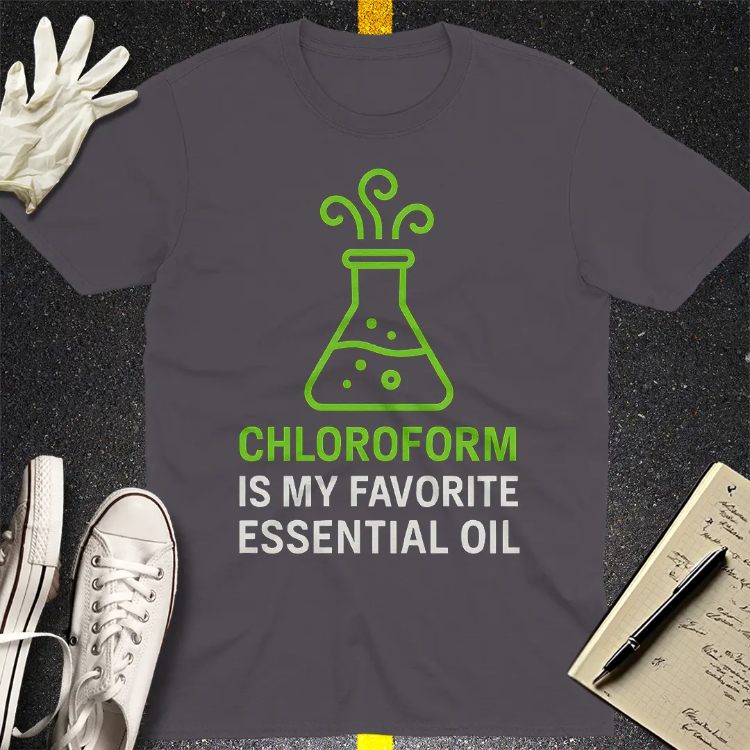 Chloroform Essential Oil T-Shirt Style001