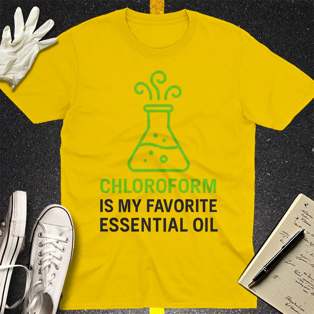Chloroform Essential Oil T-Shirt Style001