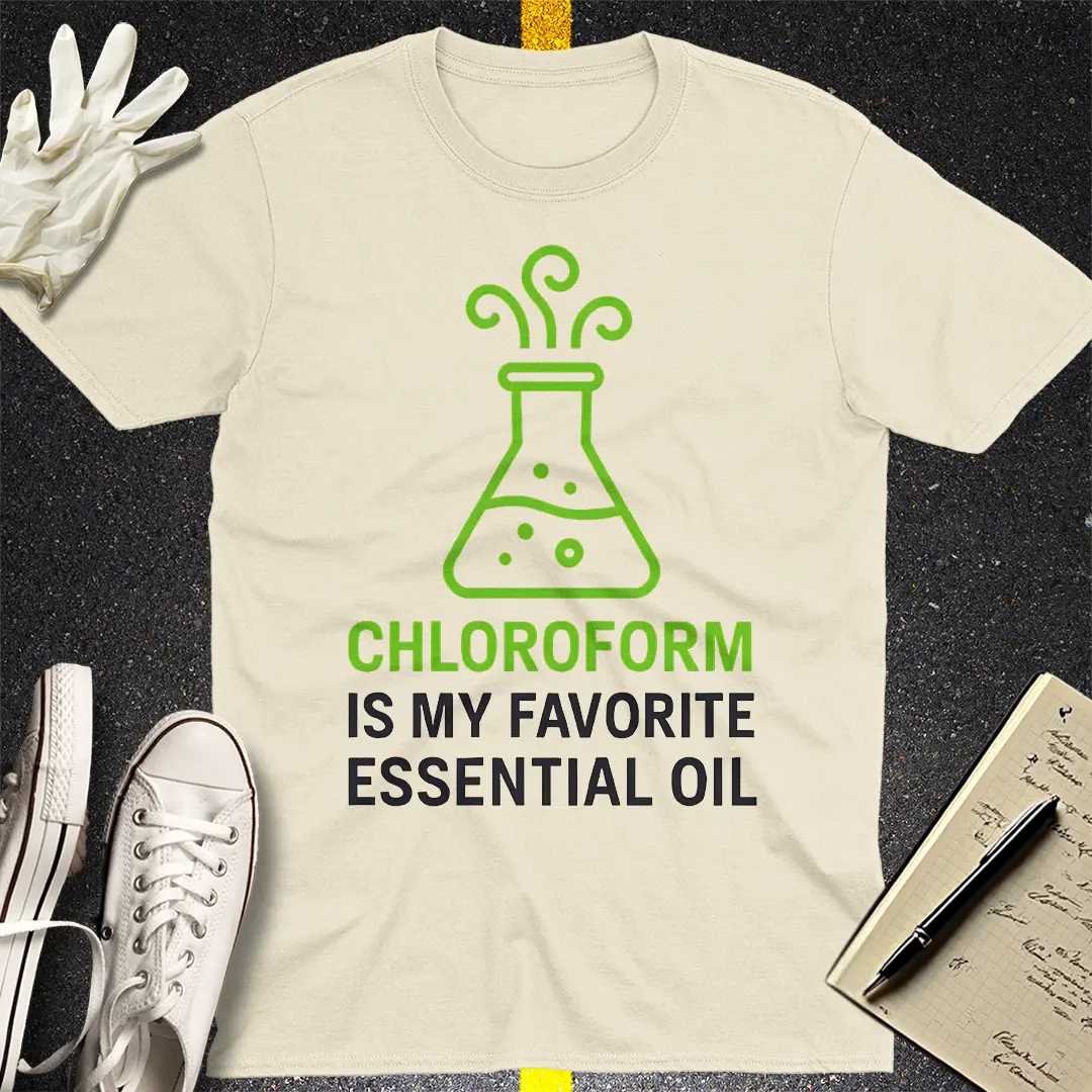 Chloroform Essential Oil T-Shirt Style001