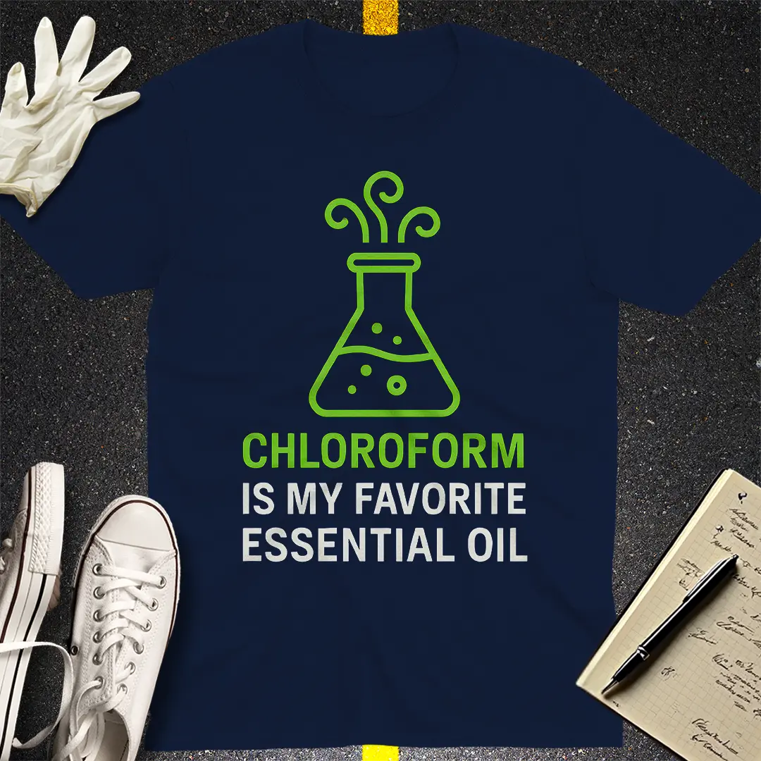 Chloroform Essential Oil T-Shirt Style001