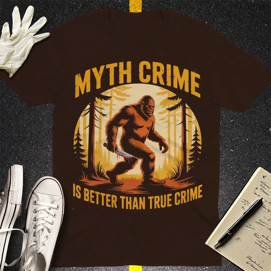 Myth Crime Sasquatch T-Shirt