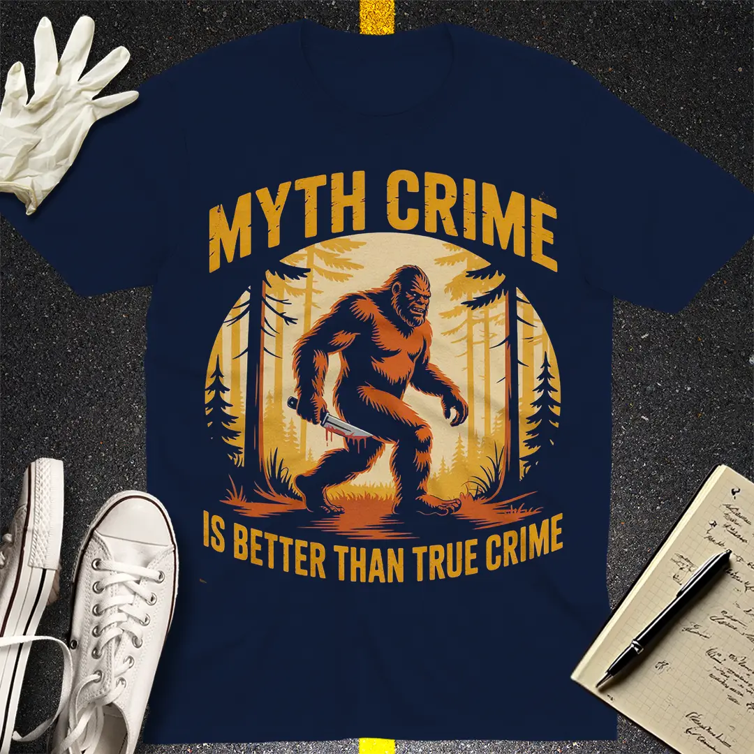 Myth Crime Sasquatch T-Shirt