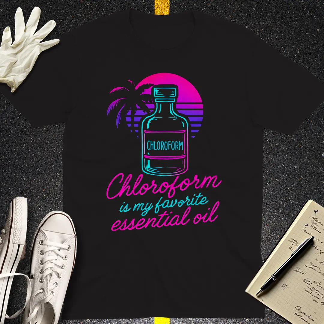 Chloroform Essential Oil T-Shirt Style002