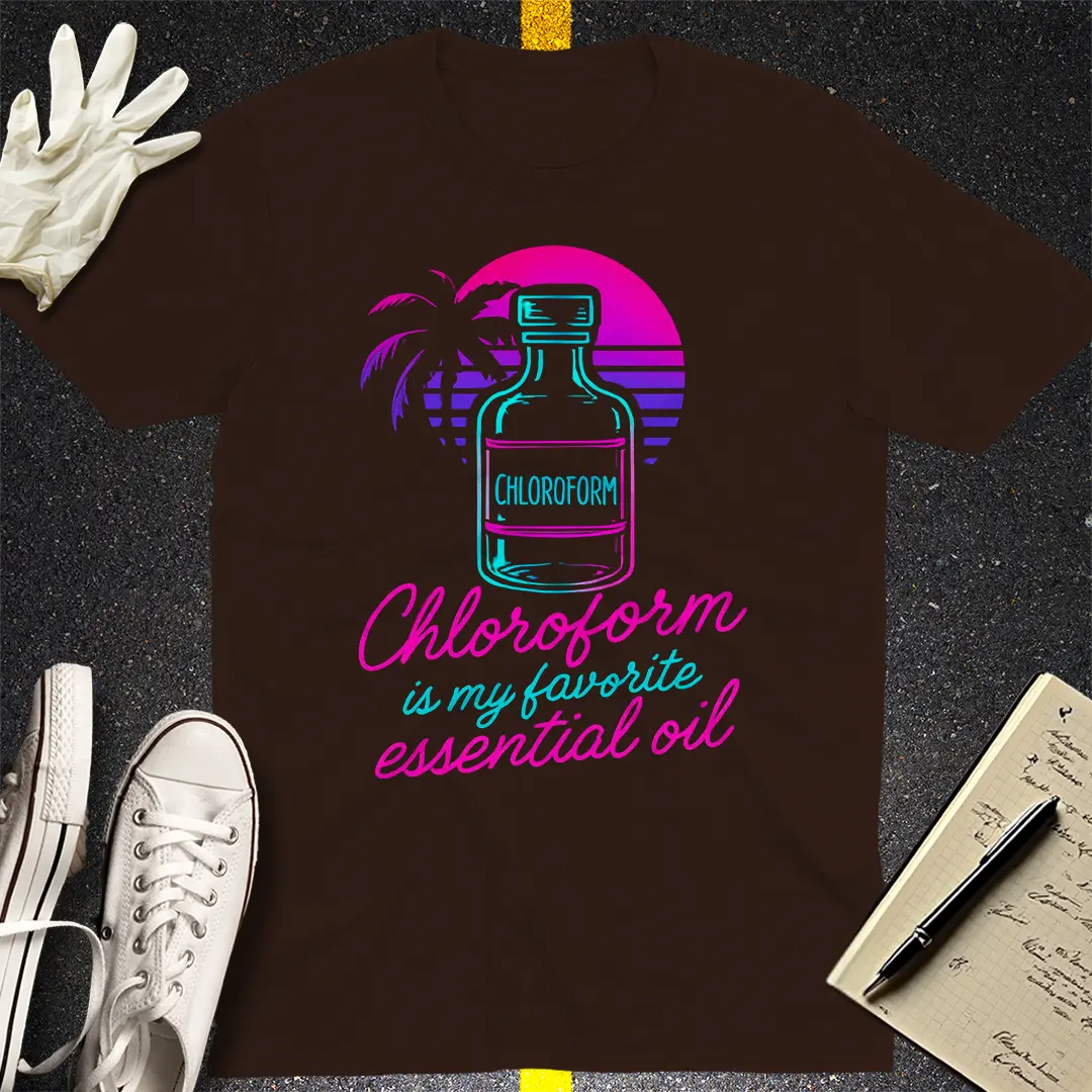 Chloroform Essential Oil T-Shirt Style002