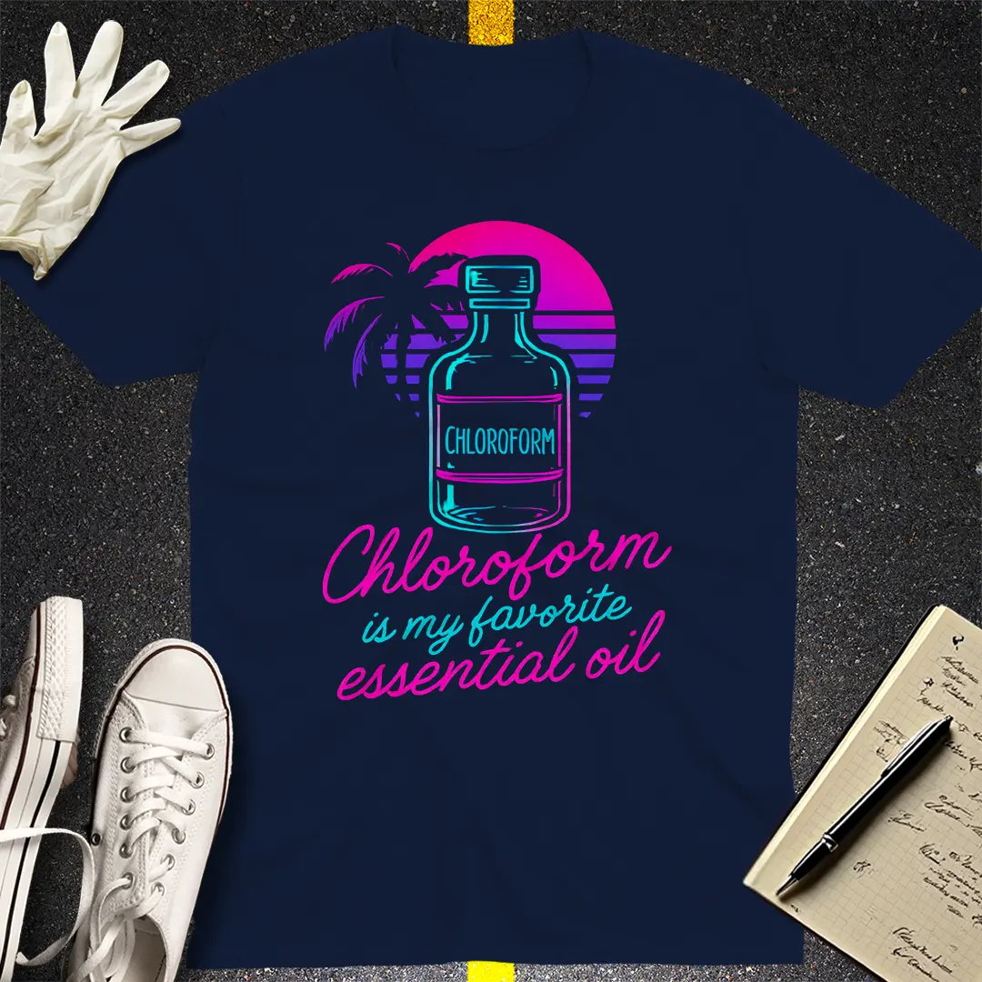 Chloroform Essential Oil T-Shirt Style002