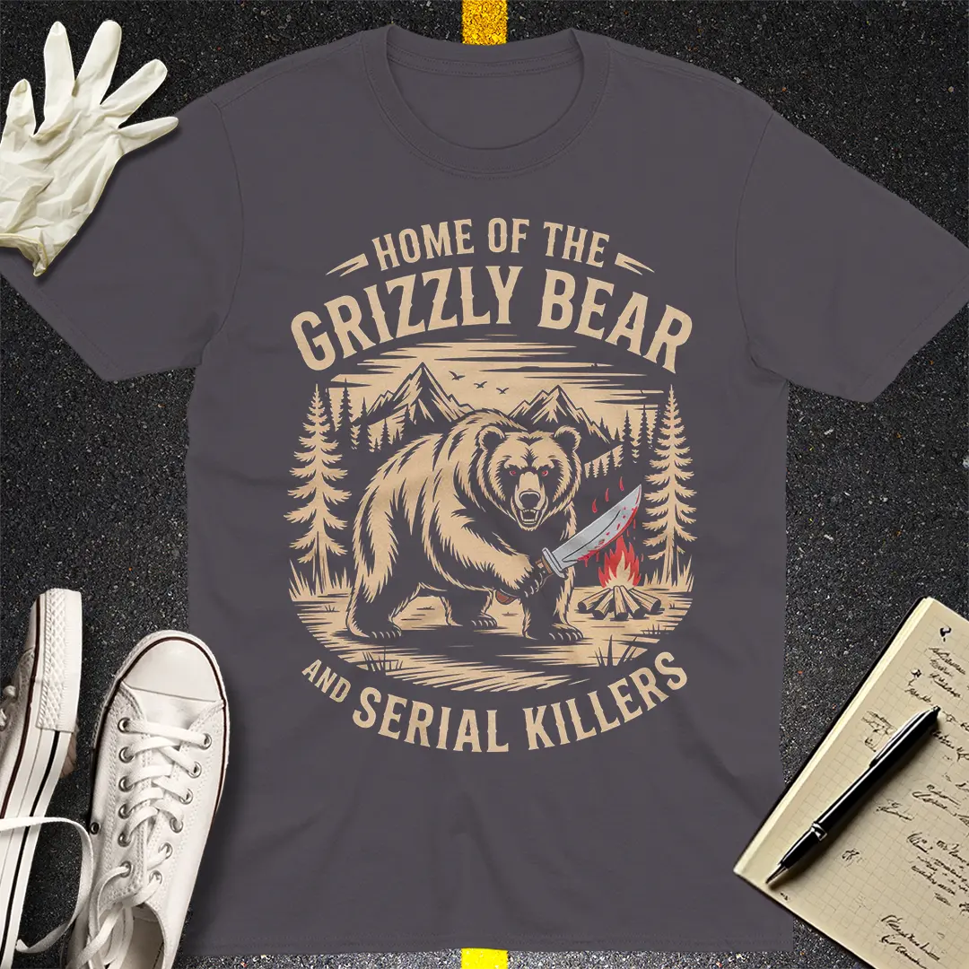 Grizzly Bear & Serial Killers T-Shirt