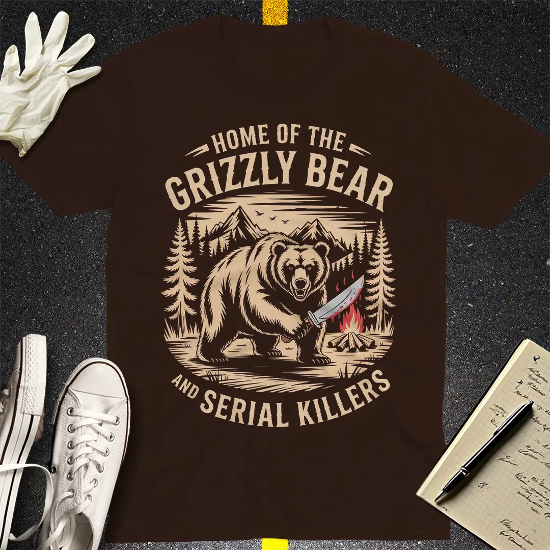 Grizzly Bear & Serial Killers T-Shirt