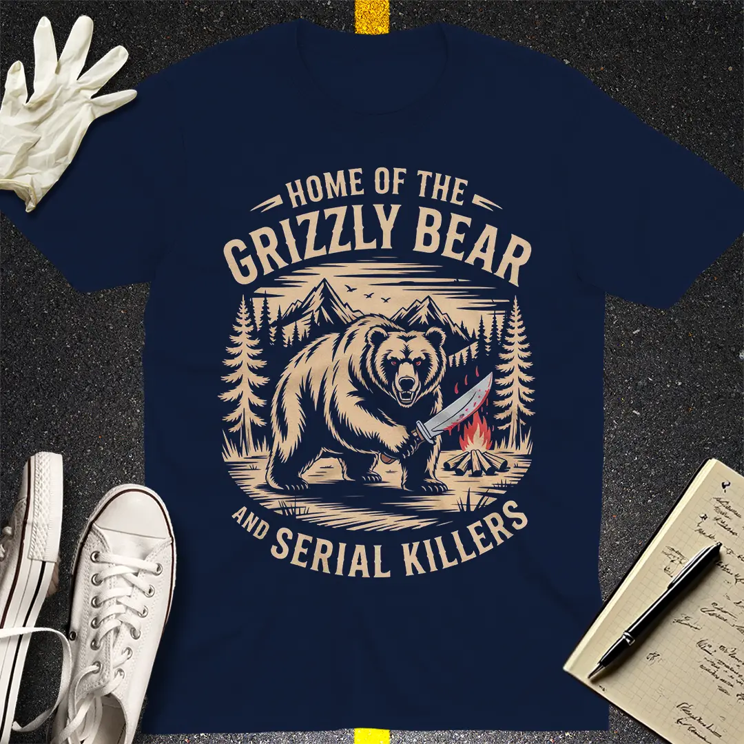 Grizzly Bear & Serial Killers T-Shirt