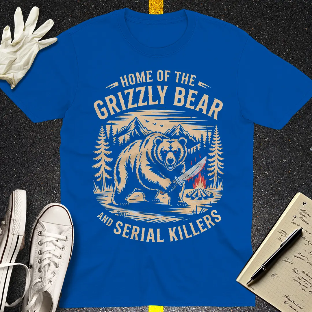 Grizzly Bear & Serial Killers T-Shirt