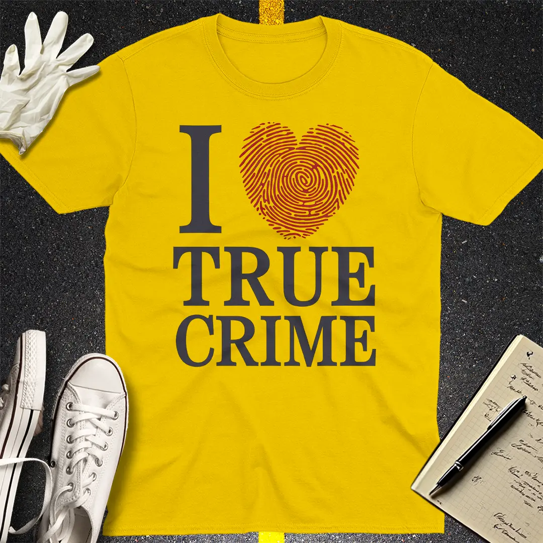 I Heart True Crime T-Shirt