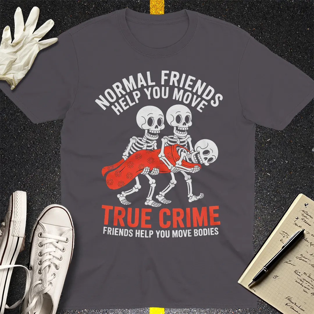 True Crime Skeleton Crew T-Shirt