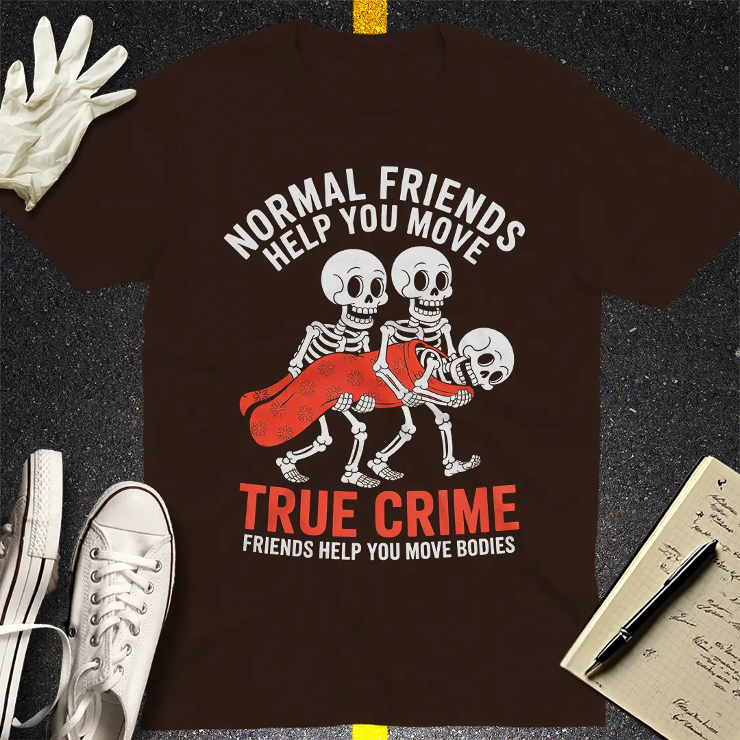 True Crime Skeleton Crew T-Shirt