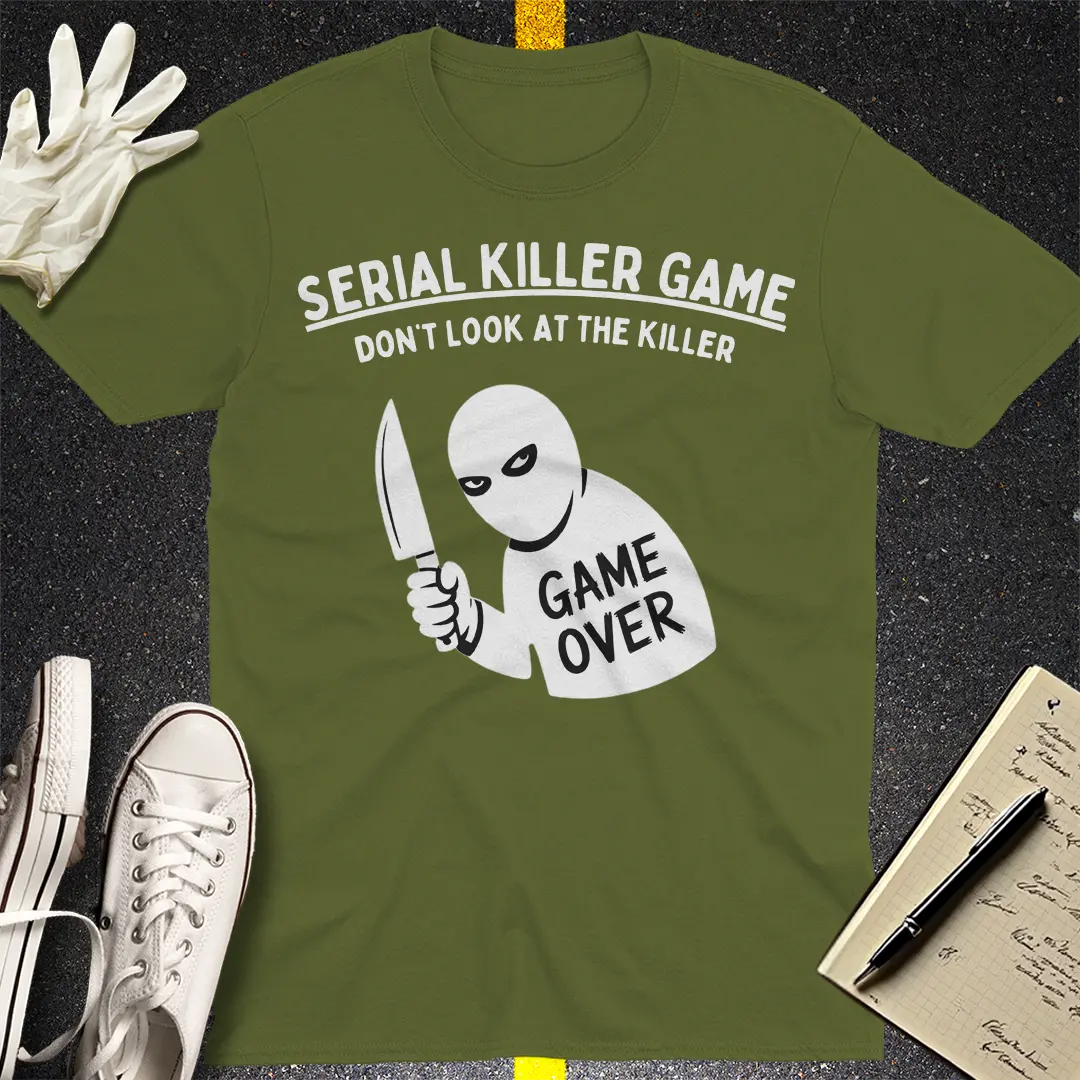 Game Over Serial Killer T-Shirt