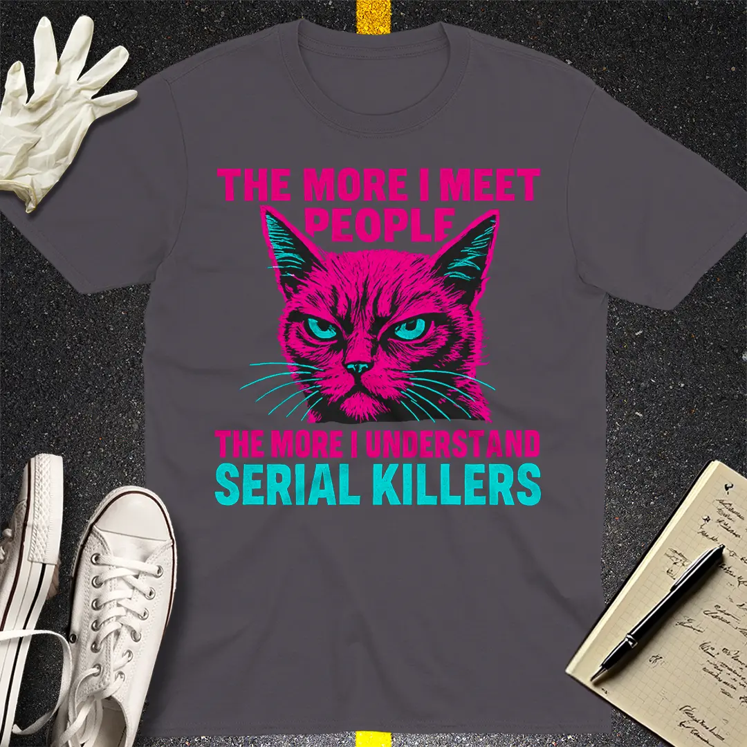 Serial Killer Cat T-Shirt