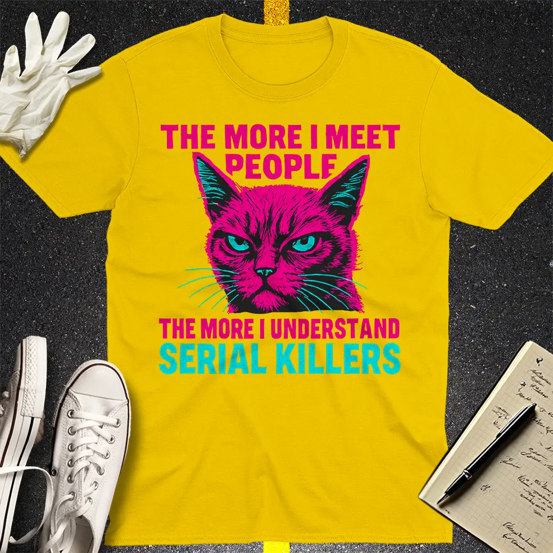 Serial Killer Cat T-Shirt