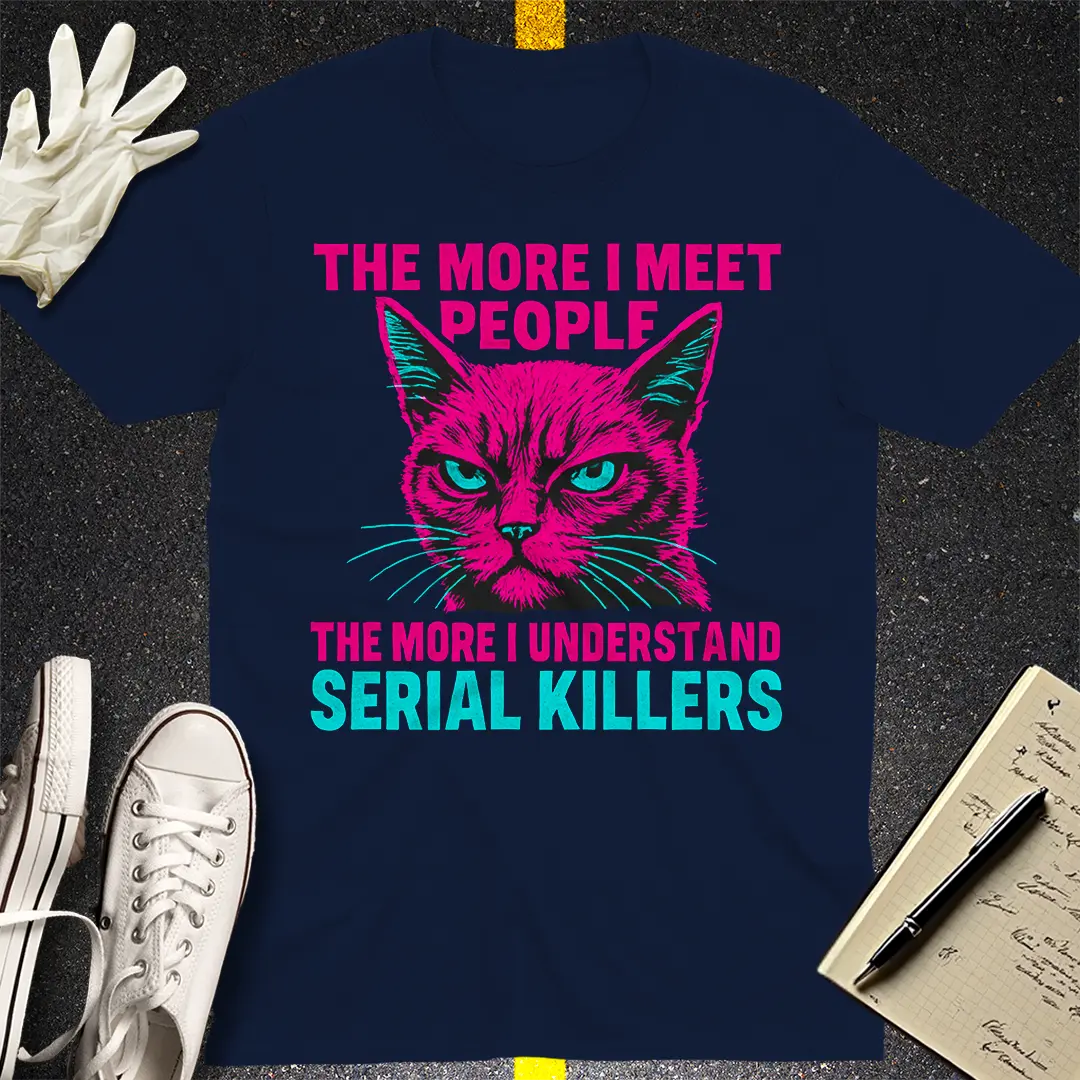 Serial Killer Cat T-Shirt